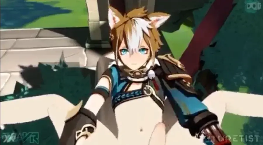 Yaoi Hentai animation Genshin Impact — Gorou fucked in ass