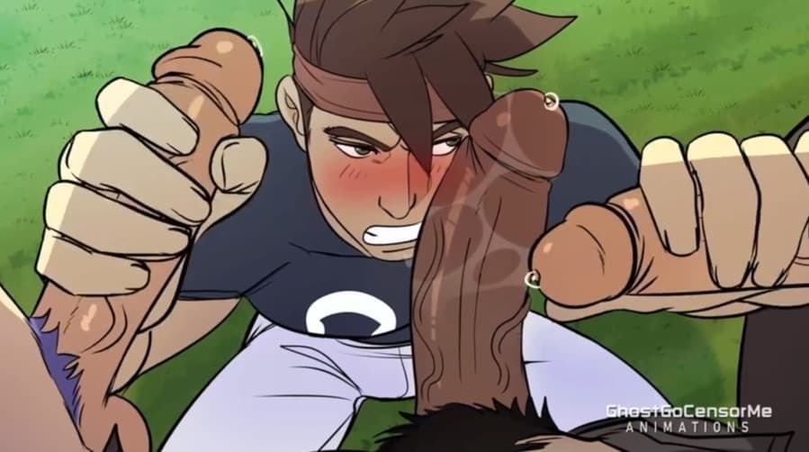 Yaoi Porn animation — Sport And Threesome