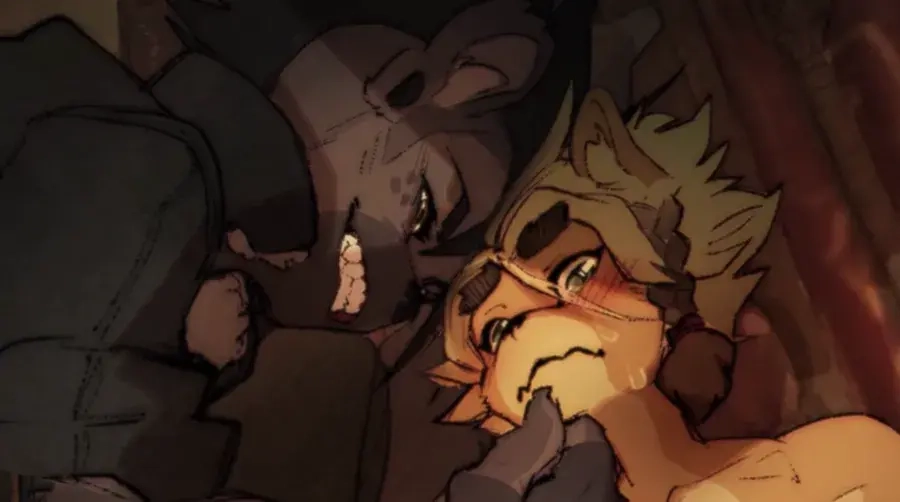 Furry Yaoi porn animation — Lion king